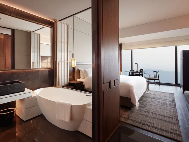 غرفة غراند ديلوكس بسرير كينج، Shangri-La Nanning 8/8
