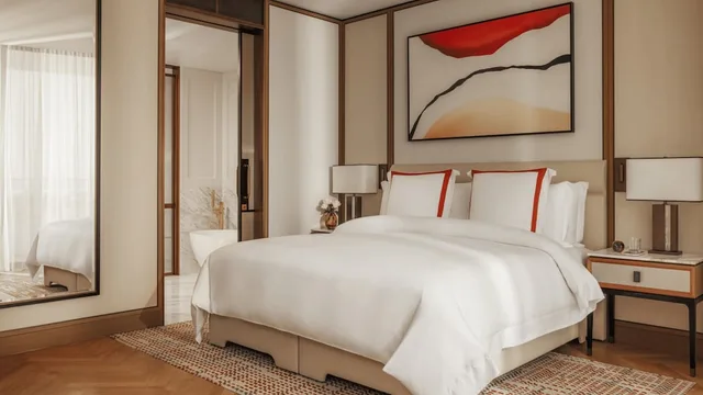 إقامة بسريرين كينج وسرير فردي بإطلالة على البحر بغرفتي نوم، Jumeirah Residences Marsa Al Arab 1/3