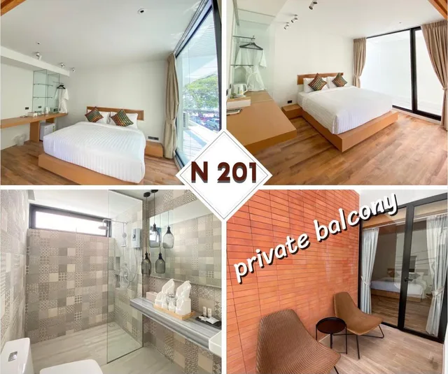 جناح جونيور بسرير مزدوج بشرفة، Nirundorn Resort 2/2