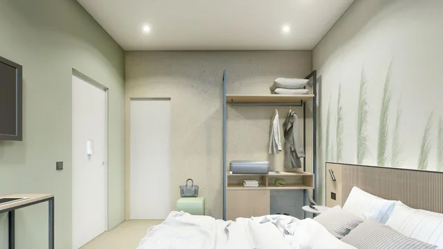 غرفة بسرير مزدوج بشرفة، Hotel Moresco 7/10