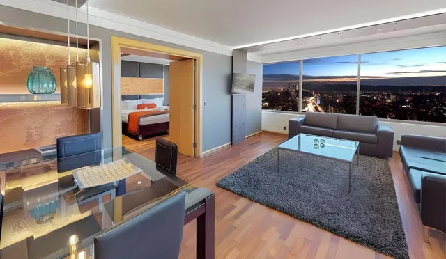 غرفة بريميوم بسريرين منفصلين، Boulevard Suites 1/1