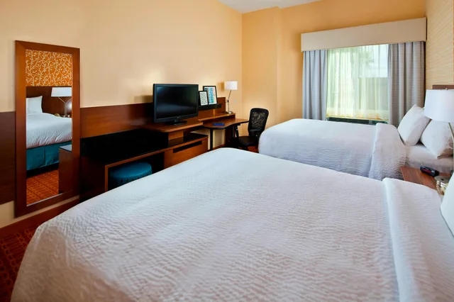 غرفة بسريرين كوين، Fairfield Inn Suites By Marriott Houston Hobby Airport 1/2