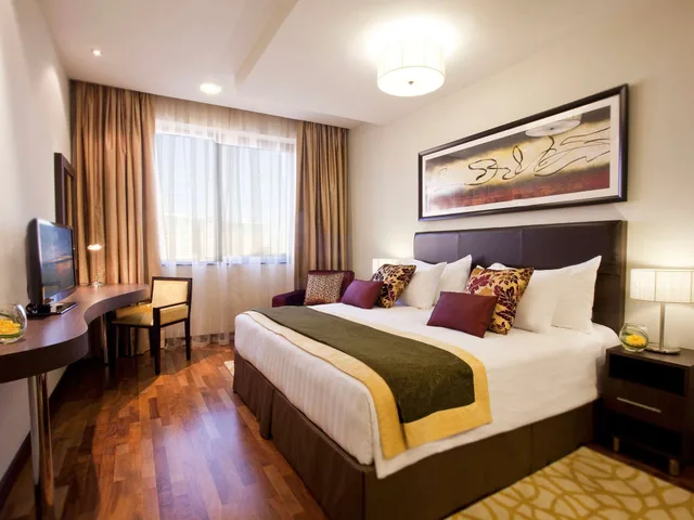 شقة بسرير كينج بغرفة نوم واحدة، Movenpick Hotel Apartments Al Mamzar 1/10
