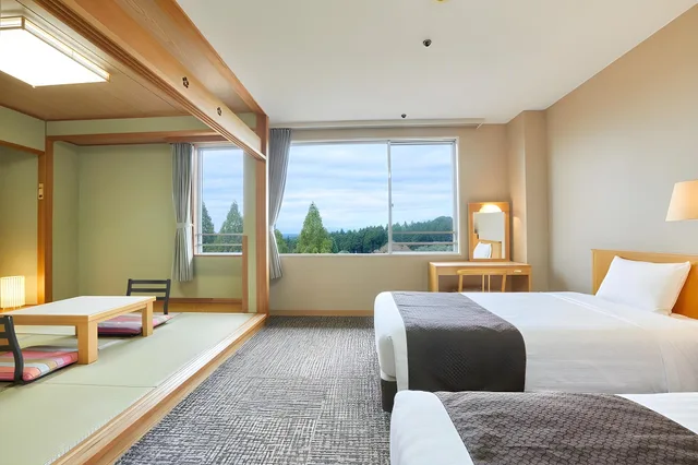 غرفة يابانية غربية بحوض استحمام، Kamenoi Hotel Kitsuregawa (ex Kanpo No Yado Tochigi Kituregawa Onnsen) 1/2