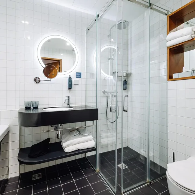 غرفة ديلوكس بسرير مزدوج أو سريرين منفصلين، Hestia Hotel Kentmanni 8/8