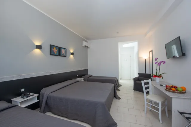 غرفة قياسية رباعية، Hopps Hotel 1/2