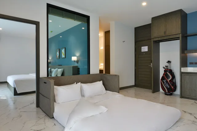 جناح بسرير كينج مع أريكة، Sappaya Hotel by Lotus Valley Golf Resort 6/10