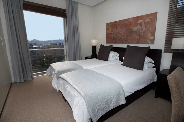 غرفة سوبيريور بسريرين كوين بـ3 غرف نوم، Mountain Marina Luxury Apartments 4/10