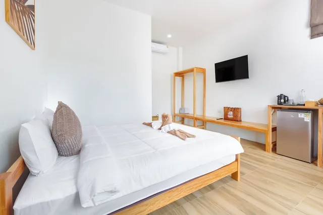 غرفة بسرير كينج بإطلالة على الحديقة، Amadha Villas Retreat 1/6