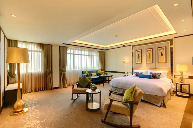 جناح جونيور بسرير كينج بإطلالة على المسبح، Tajview Agra - IHCL SeleQtions 4/6
