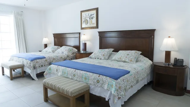 غرفة بسريرين كوين بإطلالة على البحر، Belize Dive Haven 4/5