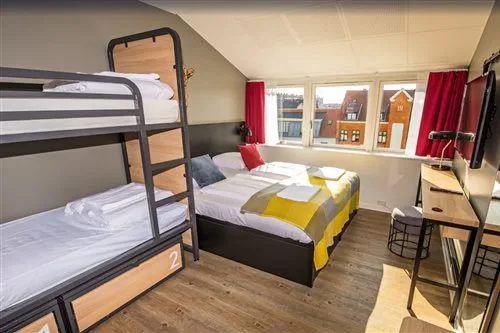 غرفة عائلية بسرير بطابقين، Generator Hostel Copenhagen 1/1