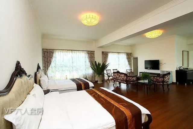 Family, 3 Double Beds, Sea View, Qixingtan Hai Wan 1/2