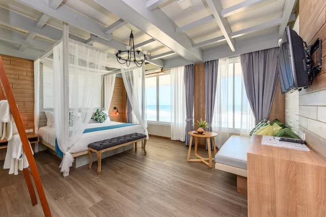 غرفة بريميوم بإطلالة على البحر، Maldives Beach Resort 1/2