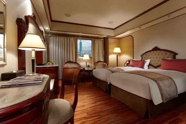 غرفة بسريرين منفصلين، Charming City Sungshan Hotel 4/9