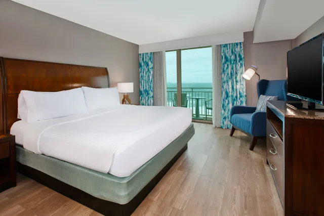 1 Bedroom, Suite, King Bed, Ocean Front، HILTON GARDEN INN VIRGINIA BEACH OCEANFRONT 1/2