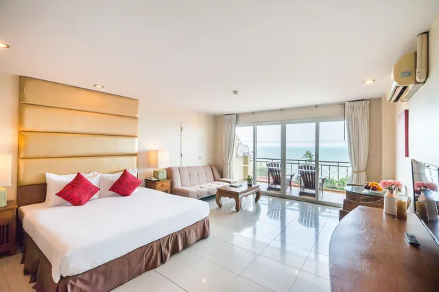 غرفة ديلوكس بسرير كينج بإطلالة على البحر، Bella Villa Cabana 6/10