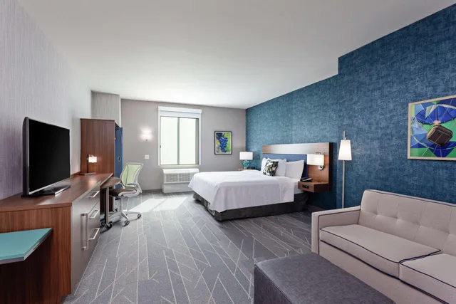 استوديو بسرير كينج مع أريكة لذوي الإعاقة، Home2 Suites by Hilton Temecula, CA 2/6