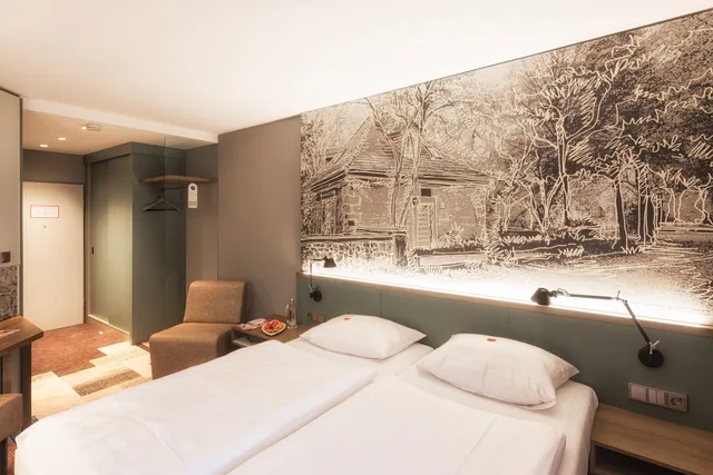 غرفة حصرية بسرير مزدوج، Hotel Freizeit In 1/2