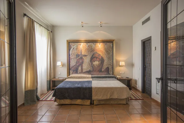 غرفة سوبيريور بسريرين منفصلين، Parador De Trujillo 2/4