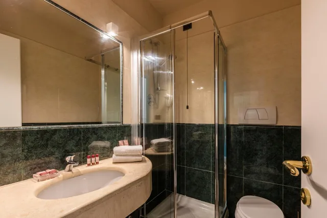 غرفة بسرير مزدوج أو سريرين منفصلين، Hotel Coppede 8/8