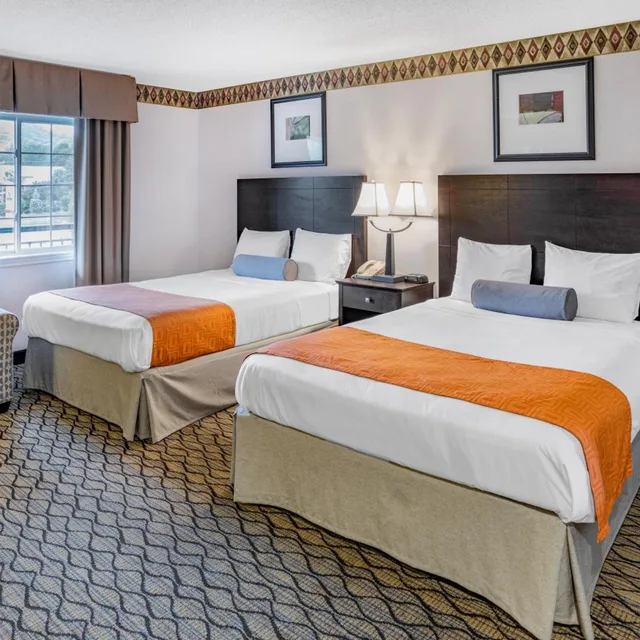 غرفة بسريرين كوين، Howard Johnson by Wyndham Lenox 3/7
