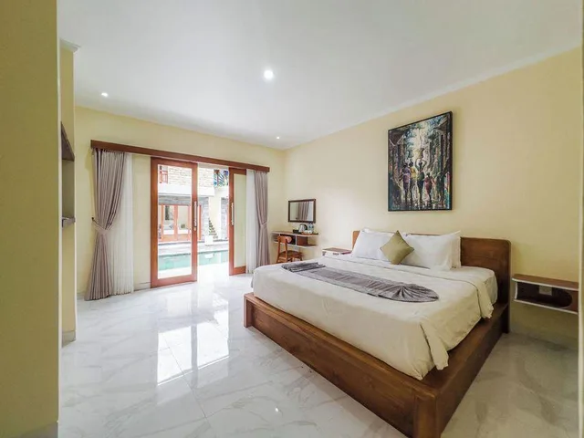 غرفة سوبيريور بسرير كوين، Kubu Manah Ubud 1/2