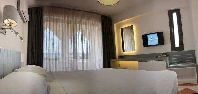 غرفة ديلوكس بسرير مزدوج أو سريرين منفصلين بشرفة، Arinnanda Hotel Cesme 6/10