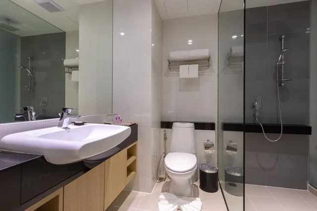 غرفة متصلة عائلية بسرير مزدوج وسريرين منفصلين، Hotel Icon Bangkok 5/8