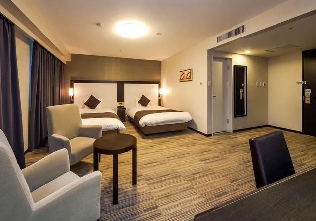 غرفة بسريرين منفصلين للمدخنين، Daiwa Roynet Hotel 7/10