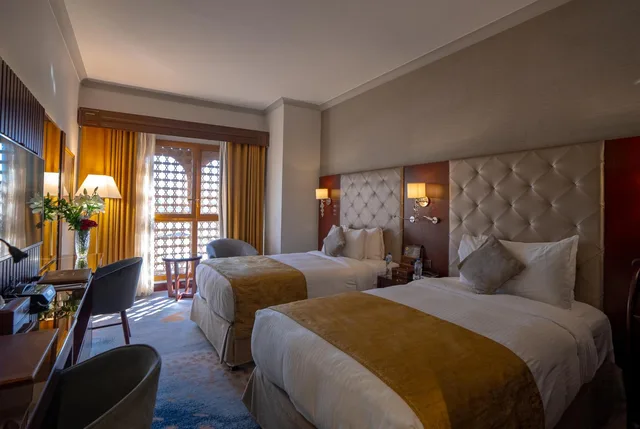 غرفة ديلوكس بسرير فردي بإطلالة على المدينة، فندق دار التقوى(Dar Al Taqwa Hotel) 1/9