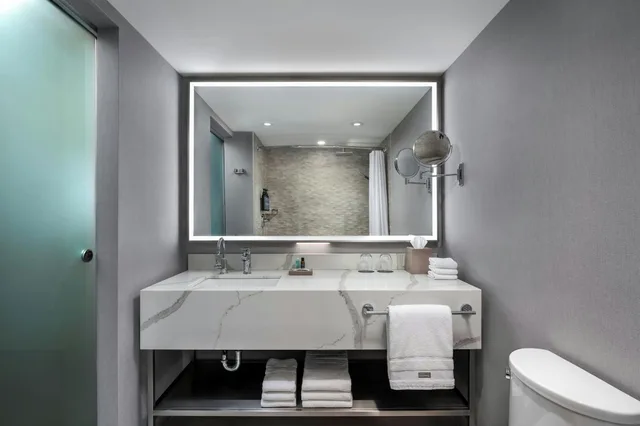 غرفة بسرير مزدوج بإطلالة على البحيرة، The Westin Harbour Castle, Toronto 4/4