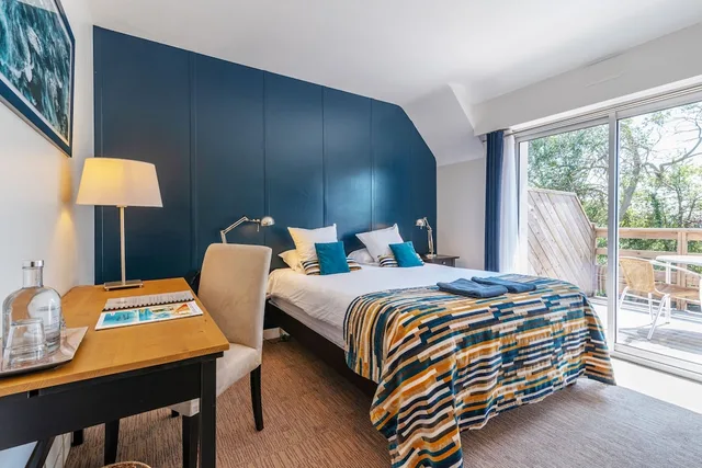 غرفة سوبيريور بسرير مزدوج أو سريرين منفصلين، Carnac Lodge Hotel & Spa 6/10