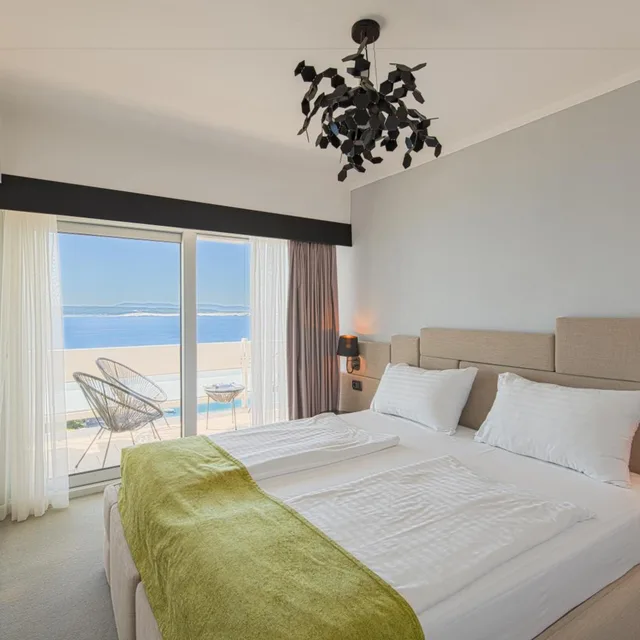 غرفة عائلية بإطلالة على البحر، Hotel Omorika Crikvenica 1/10