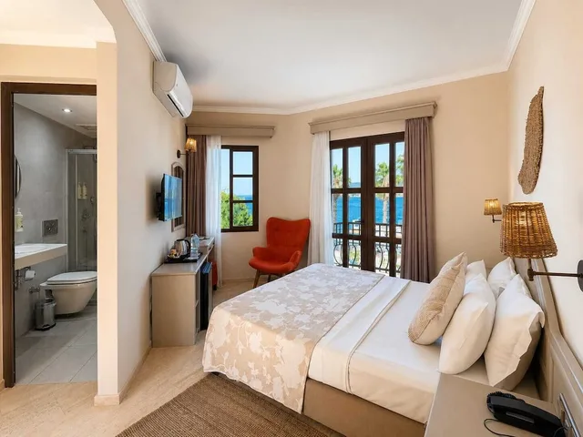 غرفة قياسية بإطلالة على البحر، Torbahan Boutique Hotel 3/10