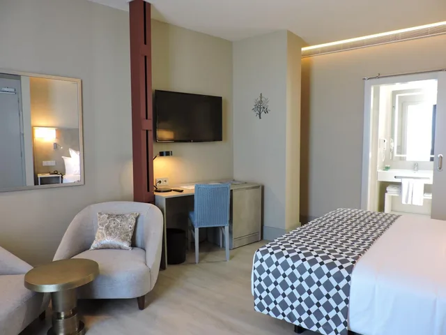 Deluxe, Double or Twin Bed, Terrace, America Sevilla 4/9