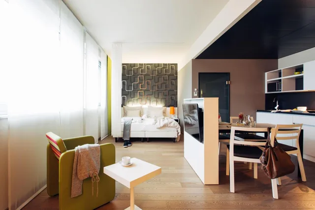 غرفة سوبيريور بسرير مزدوج، Harrys Home Hotel Munchen 2/2