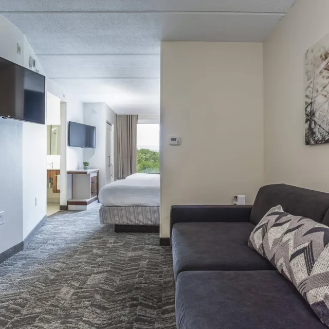 Suite, Double Bed, Sofa, Accessible, SpringHill Suites Austin The Domain Area 4/8