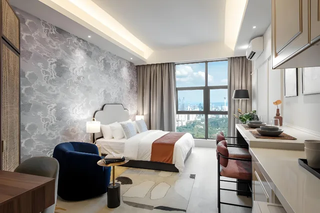 غرفة بـ3 غرف نوم، AMI Suites 1/1