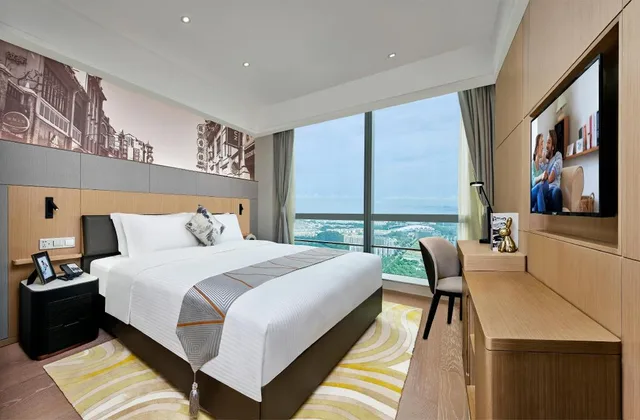 غرفة تنفيذية بسريرين كينج بغرفتي نوم، Somerset Bio-Island Guangzhou 2/5