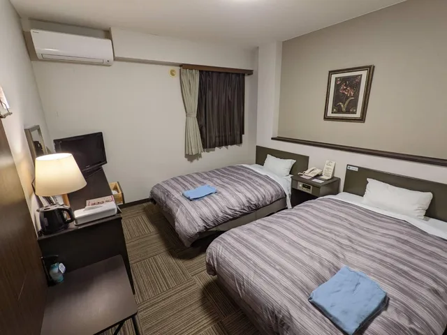 غرفة قياسية بسريرين منفصلين، Hotel Route-Inn Court Ina 1/1