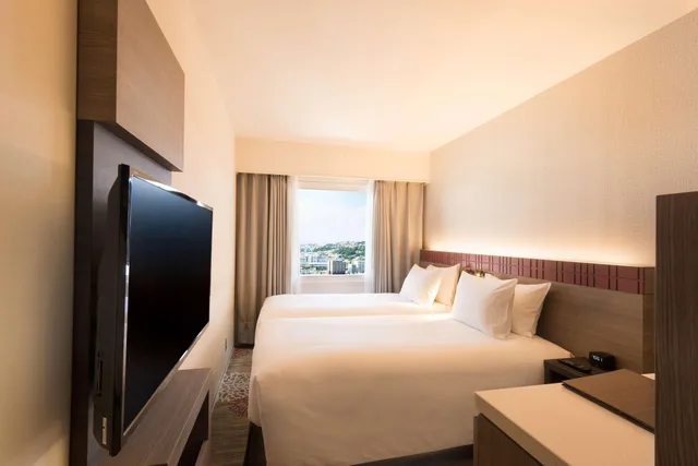 غرفة اقتصادية بسريرين منفصلين، DoubleTree by Hilton Hotel Naha Shuri Castle 3/4