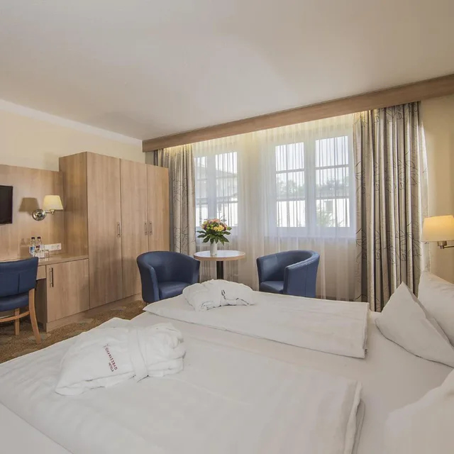 غرفة بسرير مزدوج، JOHANNESBAD HOTEL FUSSINGER HOF 1/7