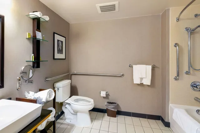 Studio, King Bed, Bathtub, Accessible, DoubleTree by Hilton Hotel Savannah Airport 6/10