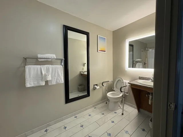 غرفة بسرير كينج لذوي الإعاقة لغير المدخنين، OYO Hampton South Carolina Hwy 278 10/10