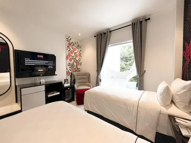 غرفة سوبيريور بسريرين منفصلين، Cihampelas Hotel 3 1/4
