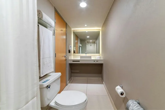 جناح بسريرين منفصلين وسرير كينج بغرفة نوم واحدة مع أريكة، City Express Suites by Marriott Ciudad de Mexico Anzures 9/9