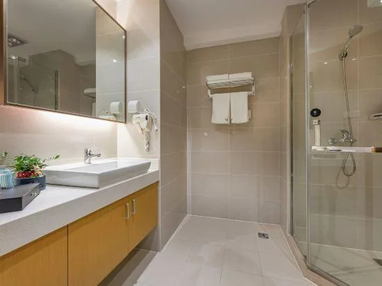 غرفة بانورامية بسرير كوين، VX Wuxi Xinwu District Administrative Center Wanda Plaza Hotel 2/2