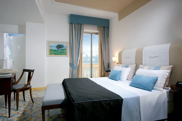 غرفة كلاسيكية مزدوجة بإطلالة على الحديقة، Grand Hotel Angiolieri 2/4