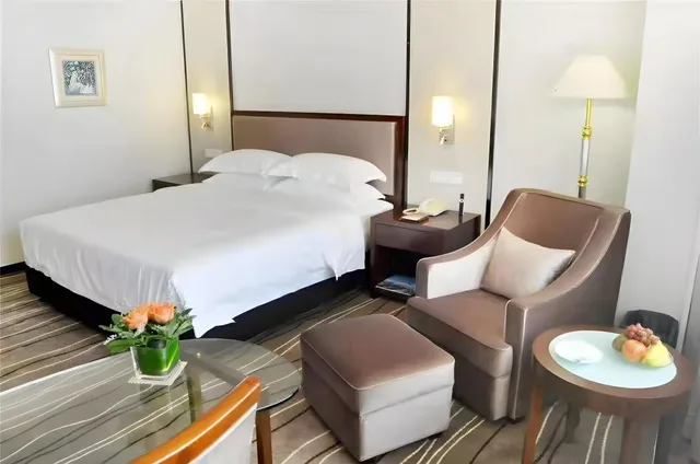 غرفة بزنس بسرير كوين، Zhongshan International Hotel 2/2